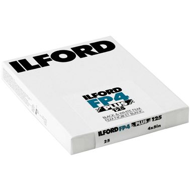 Ilford FP4 PLUS 5x7" (12,7x17,8cm) 25 fogli