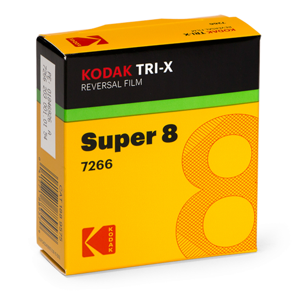 Kodak Tri-X B&W Reversal Film 7266 - Super 8 (15m)