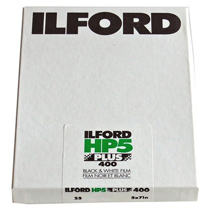 Ilford HP5 Plus 12.7x17.8cm (5x7") 25 feuilles