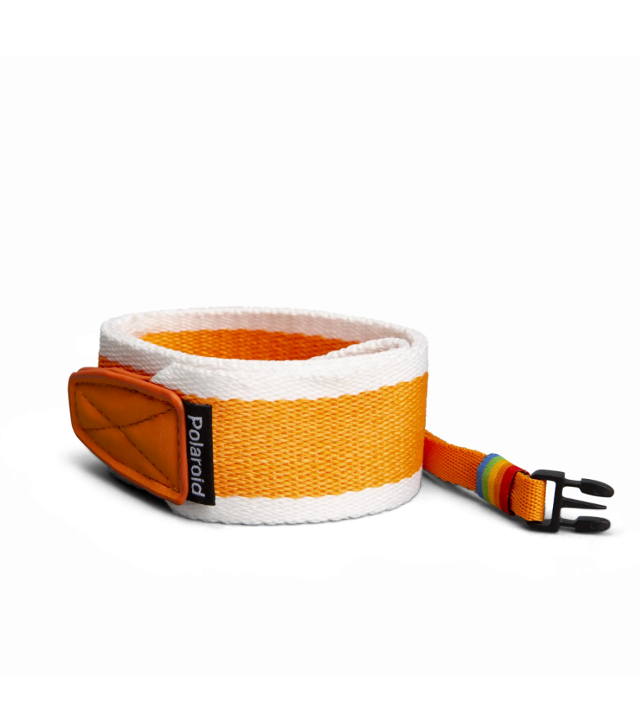 Polaroid Kameragurt (flach, orange)