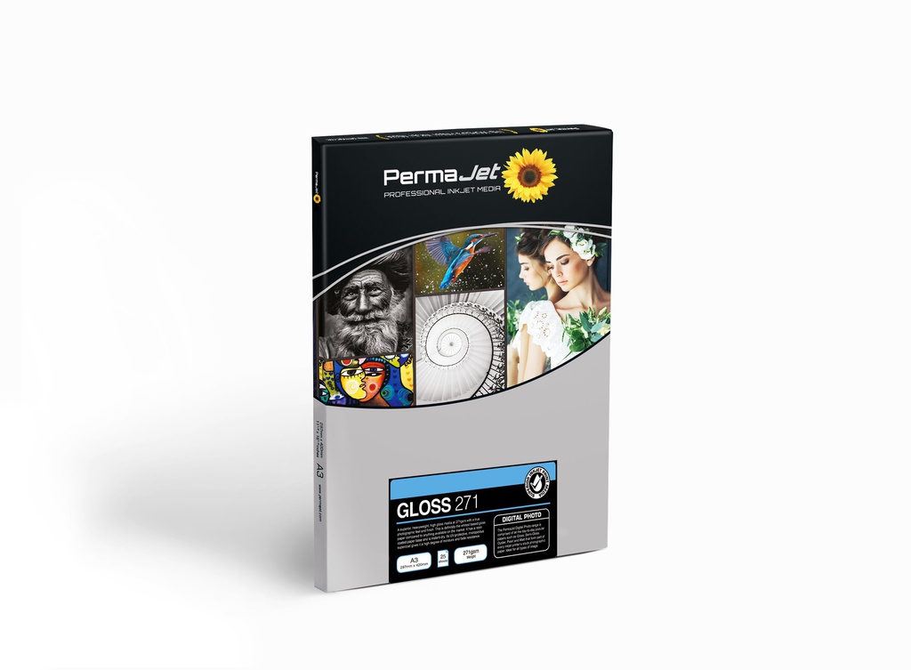 Permajet 271 Gloss - 271gsm A3 25 sheets