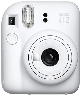 Fuji instax mini 12 Sofortbildkamera "Clay-White"