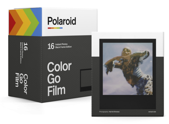 Polaroid GO Farbfilm "Black Frame Edition" (Doppelpack 2 x 8 Aufnahmen)
