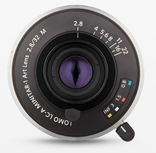 Lomo LC-A Minitar-1 32mm f2.9 Art Lens (schwarz) M-Mount
