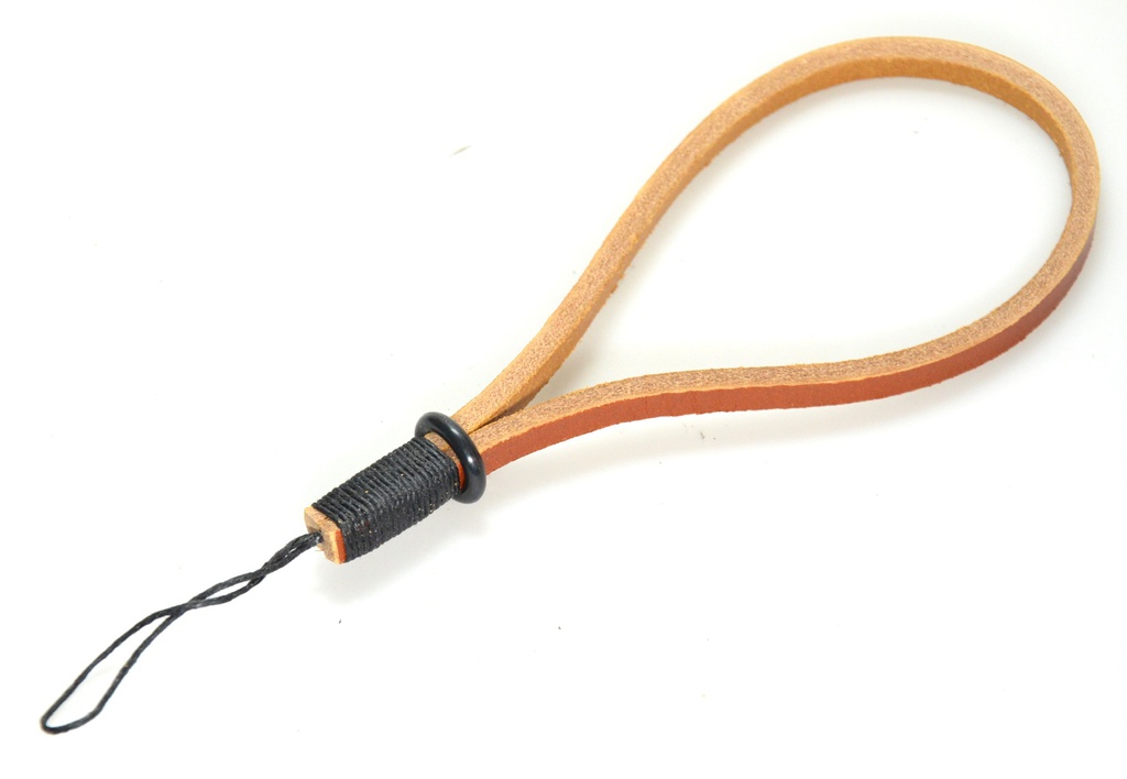 Gordy's Wrist Strap String light brown / blackck