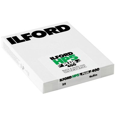 Ilford HP5 Plus 10.2 x 12.7 cm (4 x 5") 100 feuilles