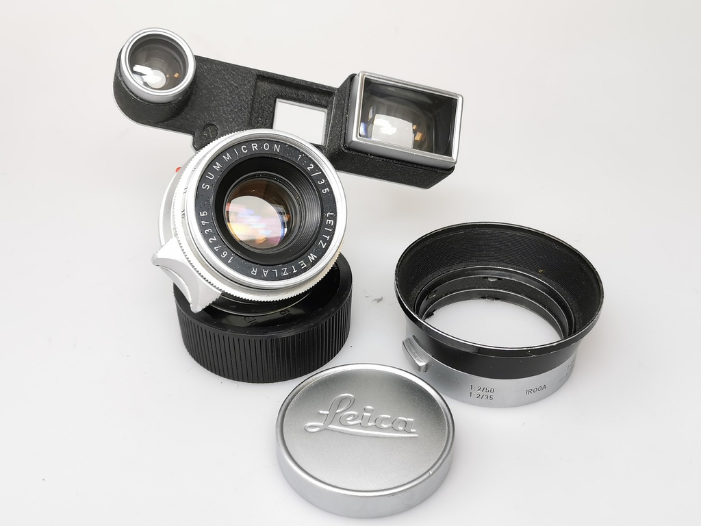 Leitz Summicron 35mm f2 (Wetzlar, mit Brille)
