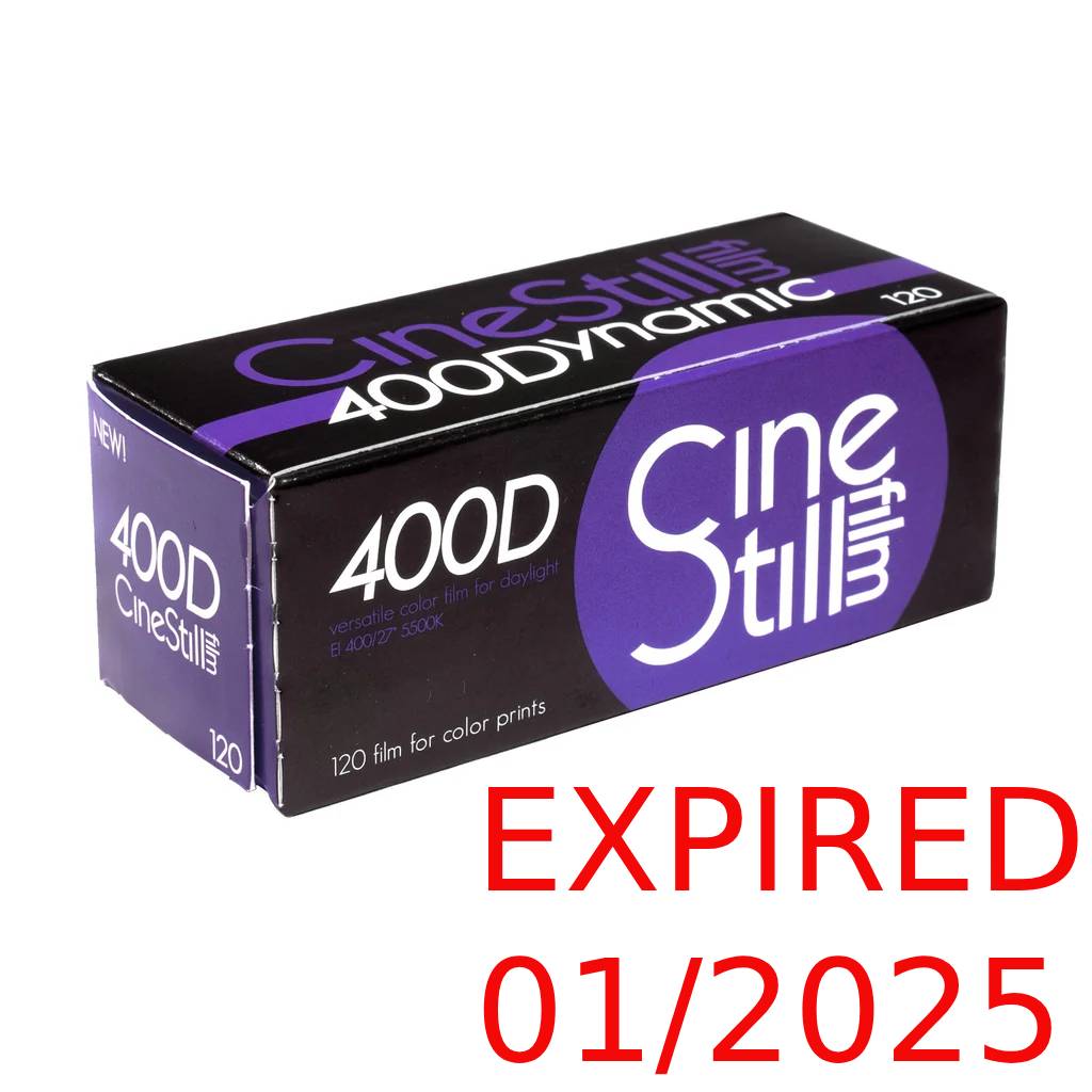 EXPIRED CineStill Dynamic C-41 400 Daylight 120 (01/2025)