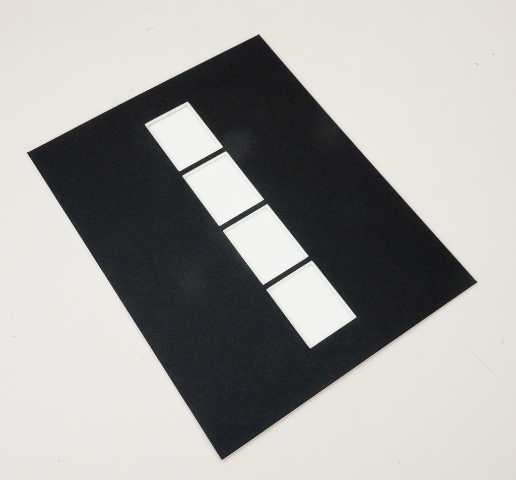 Passepartout Fotoautomatica 1,9mm black