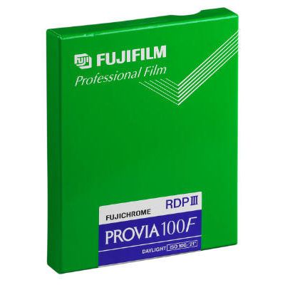 Fuji Provia 100F 10.2x12.7 cm (4x5”) 20 fogli