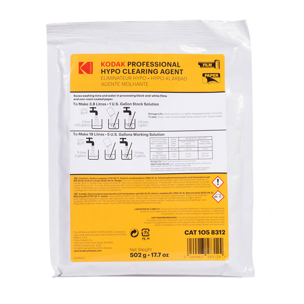 Kodak Professional Hypo Clearing Agent powder (for 19 liters)