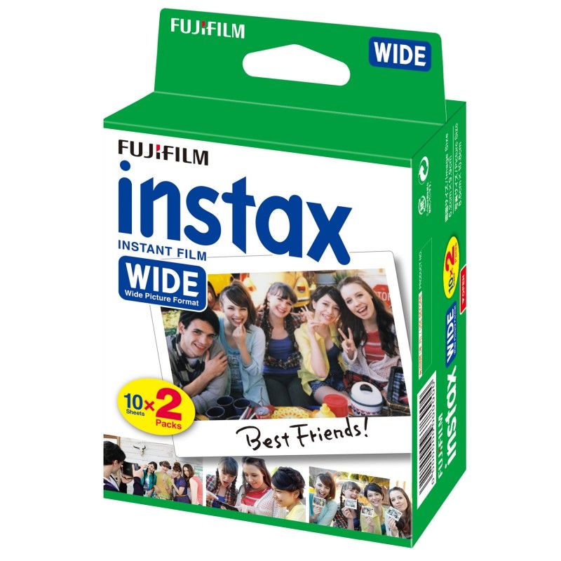 Fuji Instax Wide Colorfilm 2 x 10 Blatt