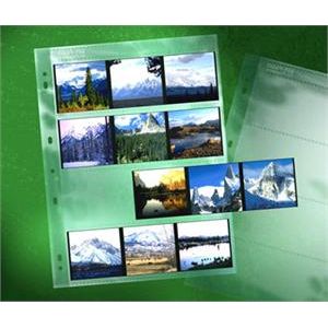 Clearfile negative sleeves 120 format (6x6) - 25 sheets