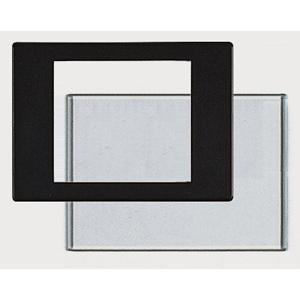 Einlagen SYSTEM-V, Formatmaske 6 x 7 cm / AN-Glas