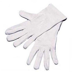 Baumwollhandschuhe, 1 Paar, Grösse 12 (Standardgrösse)