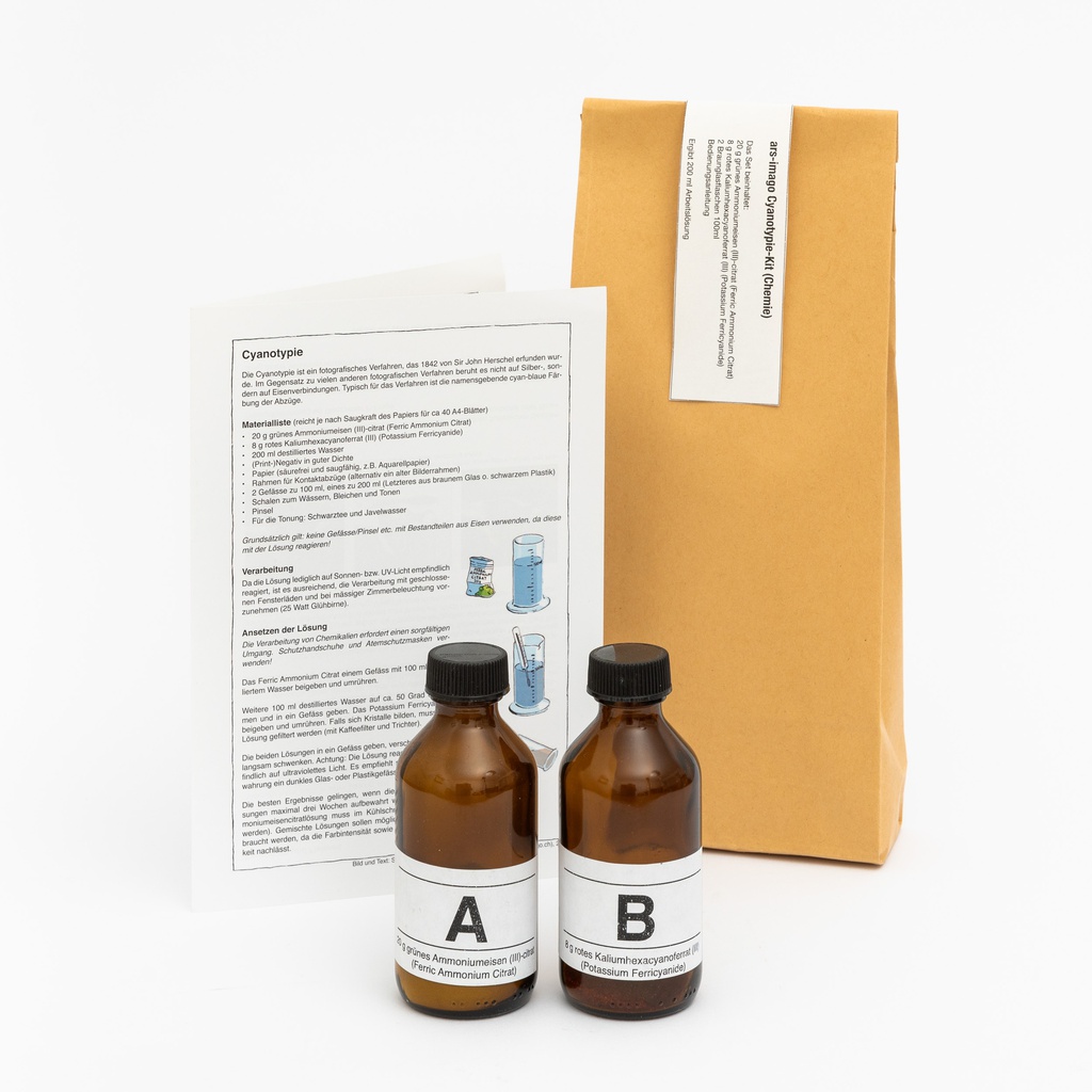 ars-imago kit for cyanotype only chemicals 