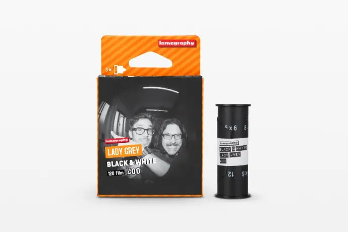 Lomography Lady Grey B&W 400 120 (Pack of 3) 