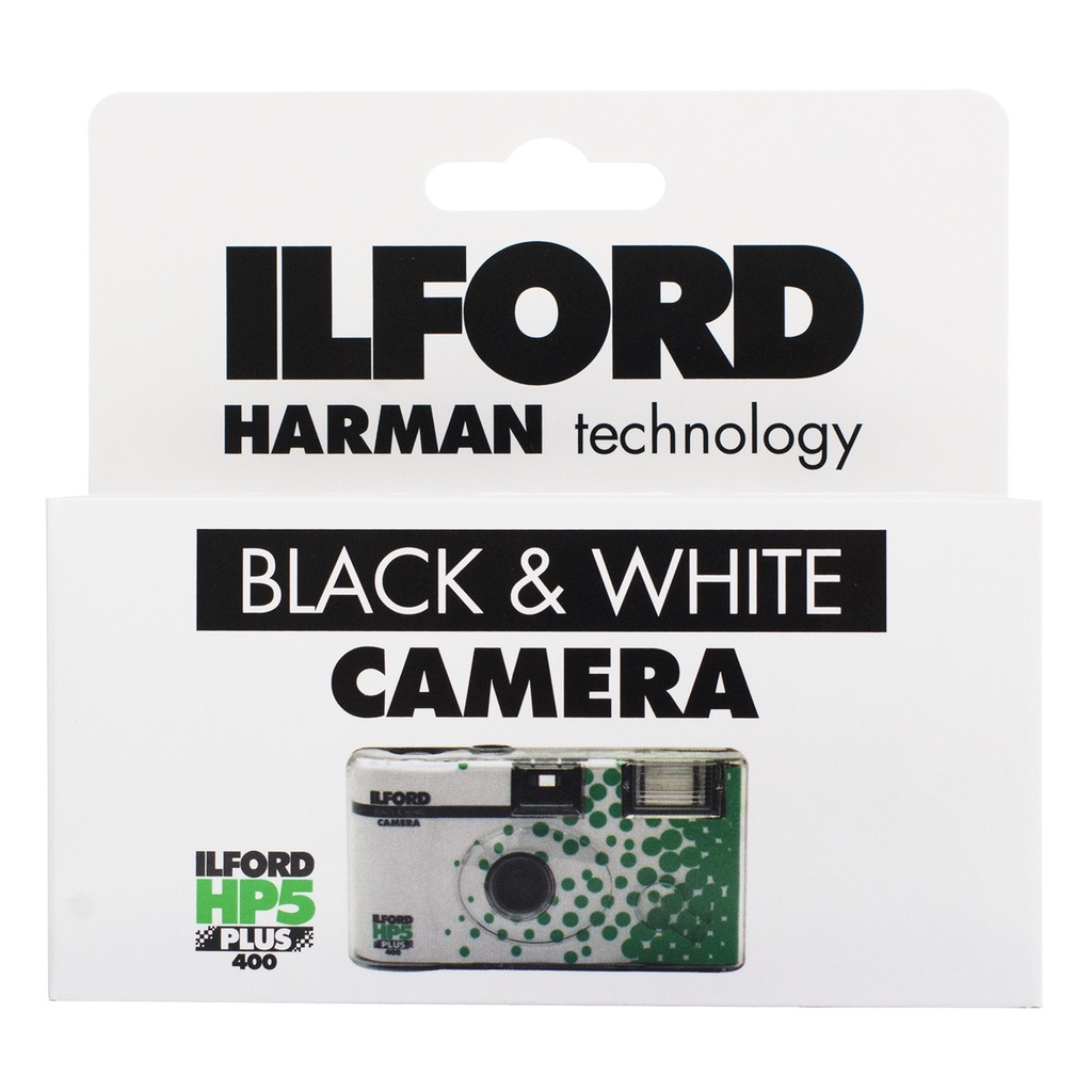 Ilford single use camera with Ilford HP5+ film