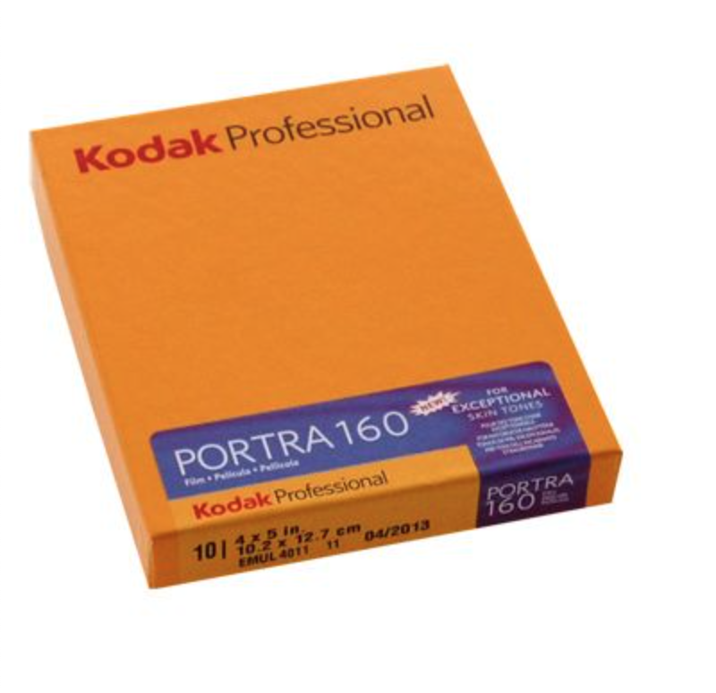 Kodak Portra 160 220 10,2x12,7cm (4x5") 10 fogli 