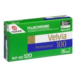 Fujichrome Velvia 100 120 (1 Roll)