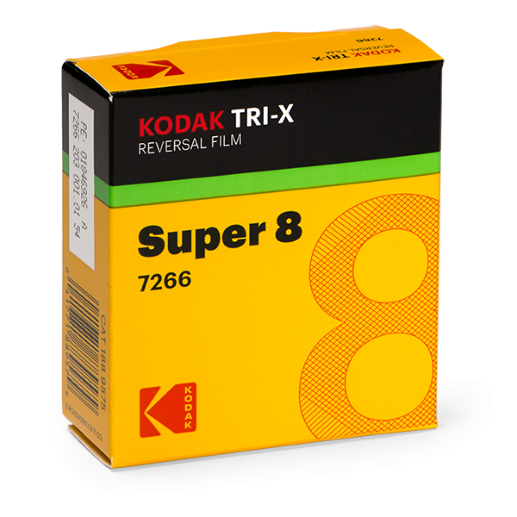 Kodak Tri-X Schwarzweiss Film 7266 - Super 8 (15m)