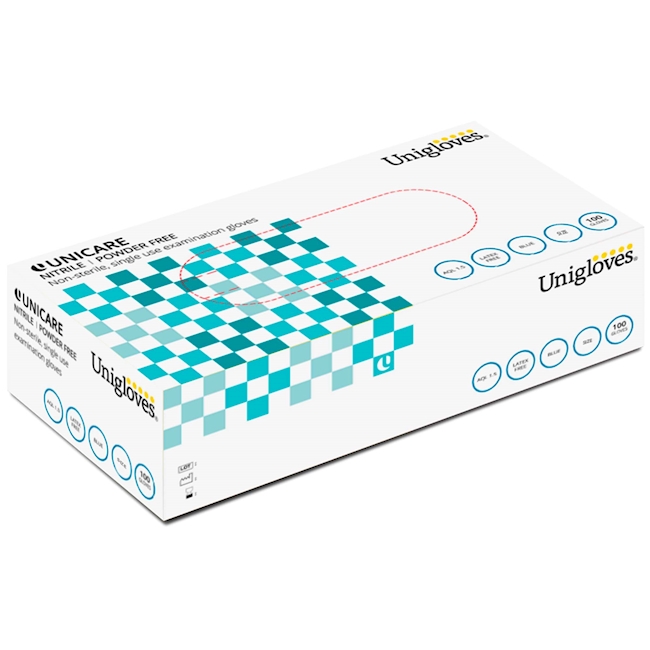 Guanti in nitrile - taglia M - 100x