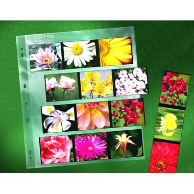 Clearfile Polypropylenhüllen Mittelformat 6x7cm 100 Blatt