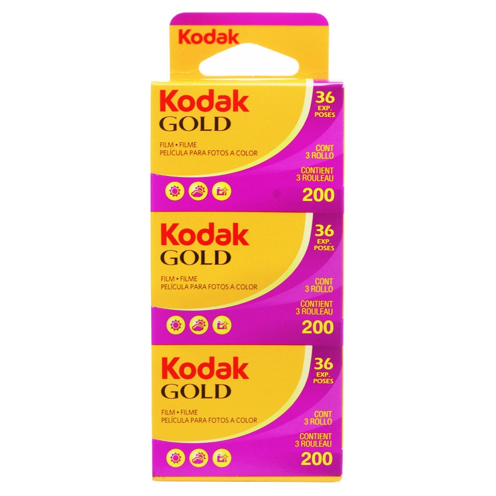 Kodak Gold 200 135-36 (3er Pack)