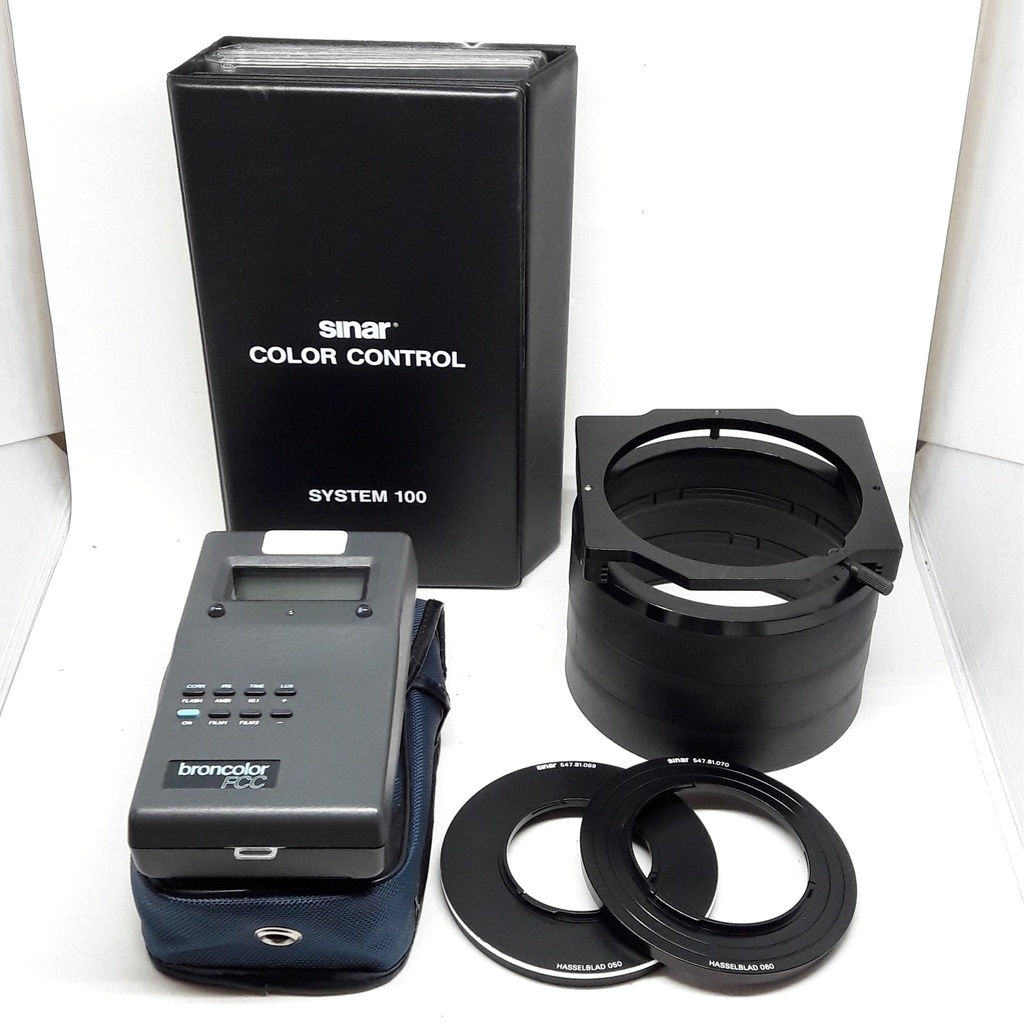 Broncolor FCC mit riesigem Sinar Filterset