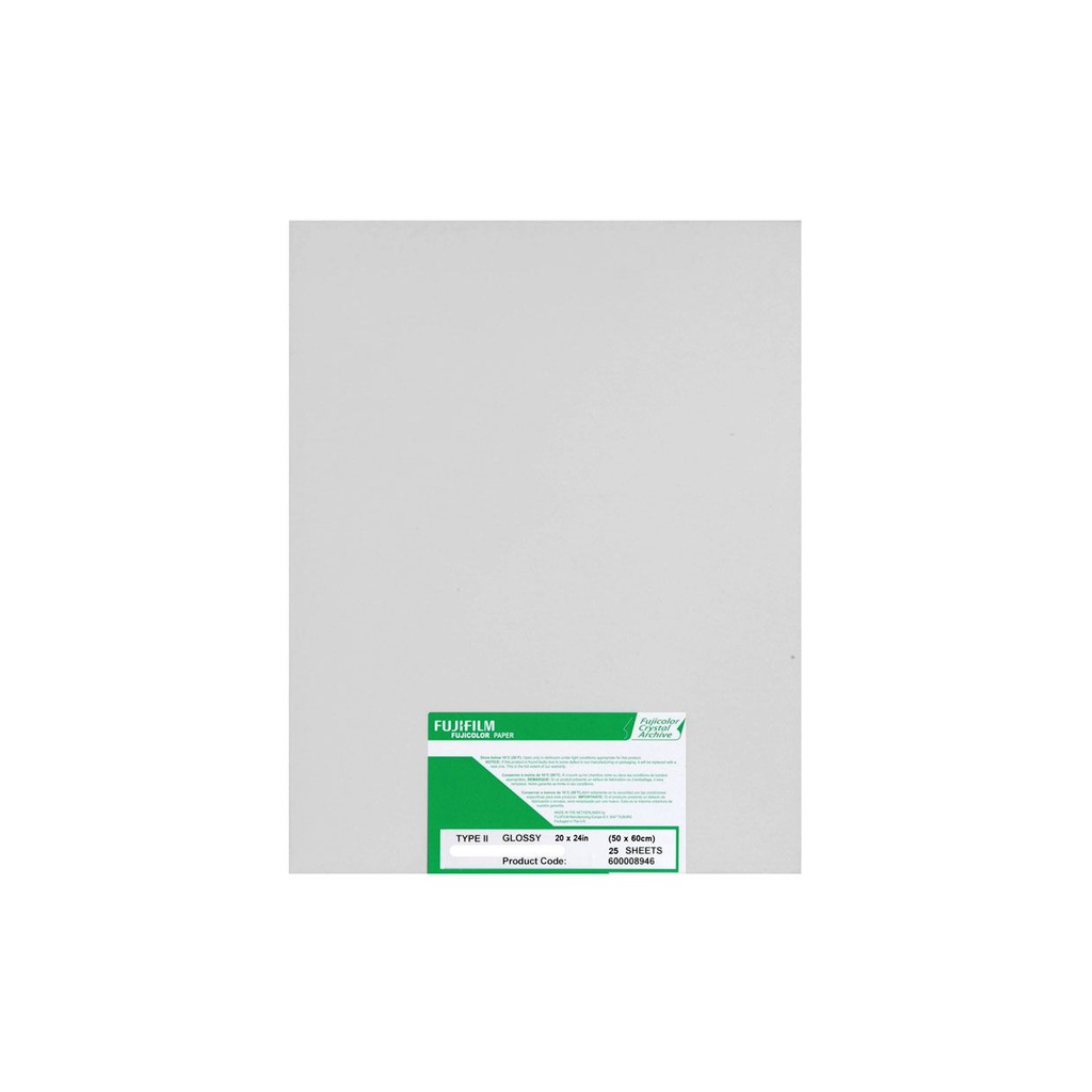Fuji Crystal Archive photographic color paper glossy 50,8x61cm (20x24") 25 sheets