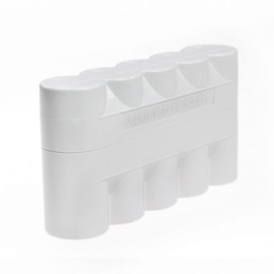 Japan Camera Hunter Film Case für 5 Rollfilme 120 weiss