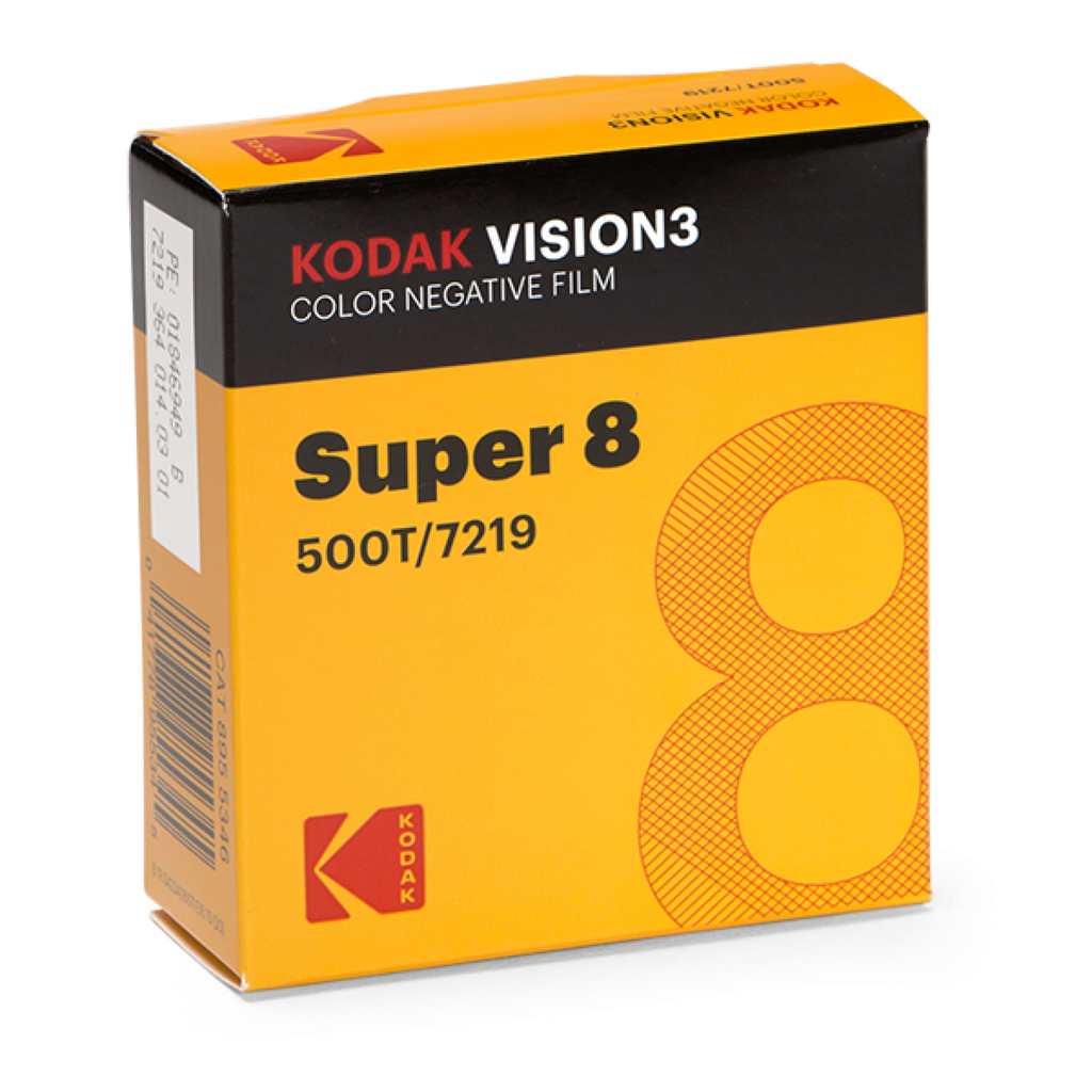 Kodak Vision 3 500T Farbnegativfilm 7219 - Super 8 (15m)