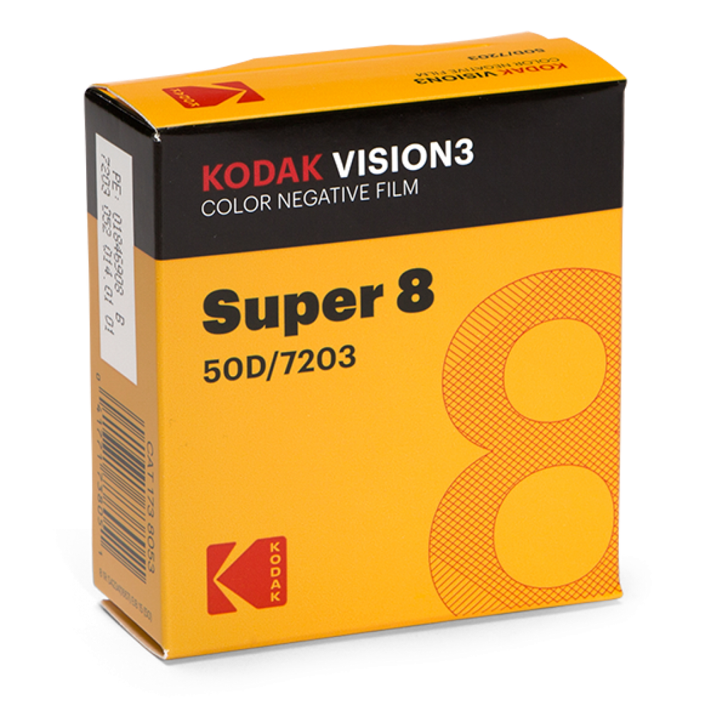 Kodak Vision 3 50D Farbnegativfilm 7203 - Super 8 (15m)