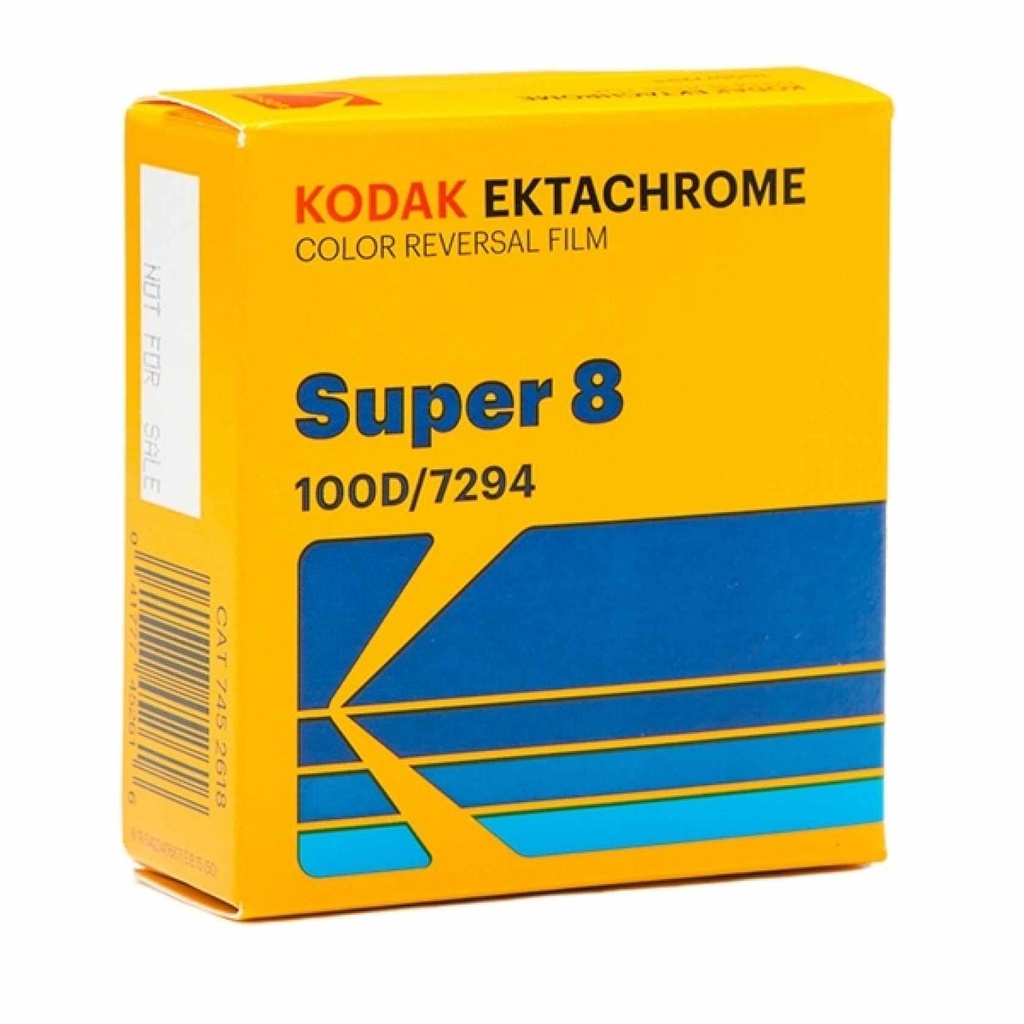 Kodak Ektachrome 100D Farbumkehrfilm 7294 - Super 8 Cartridge (15m)