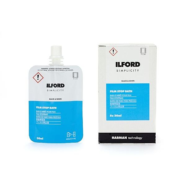 ILFORD simplicity stop bath 30ml 5er pack