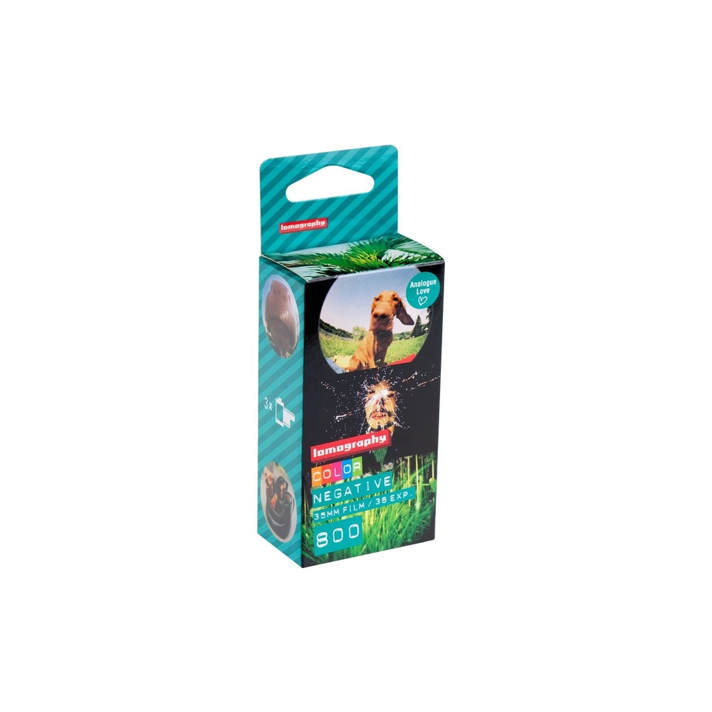 Lomography Color Negative ISO 800 35mm (3er Pack)