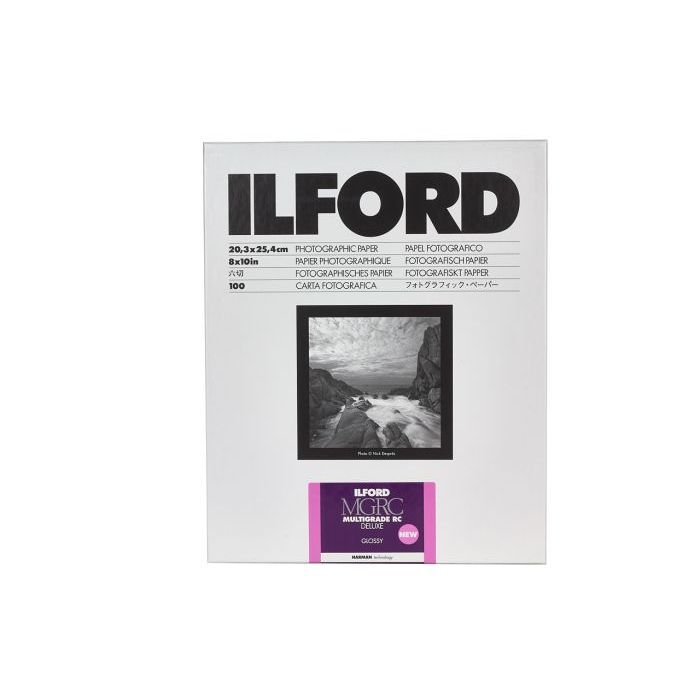Ilford Multigrade RC Deluxe glossy 1M 24x30.5cm 10 Sheets