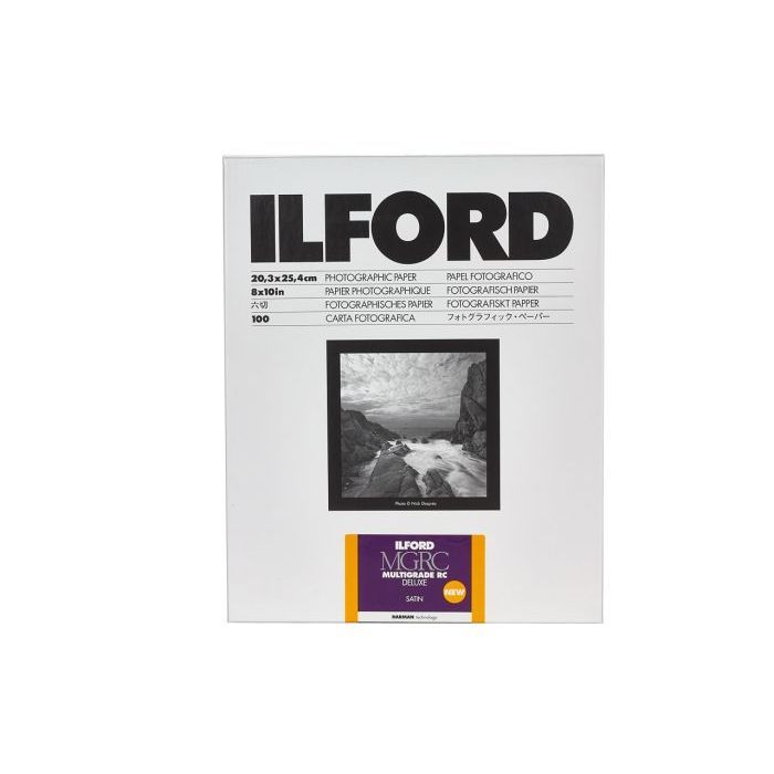 Ilford Multigrade RC Deluxe satin 25M 20.3x25.4cm 100