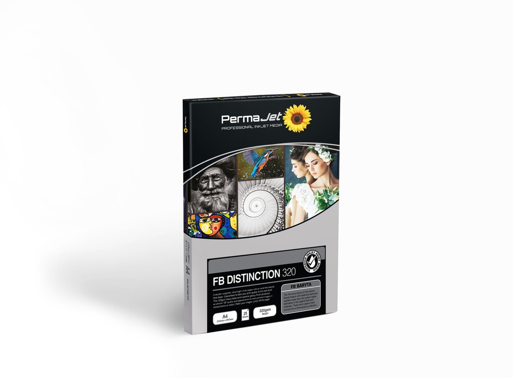 Permajet FB Distinction 320g/m2 A4 25 Blatt