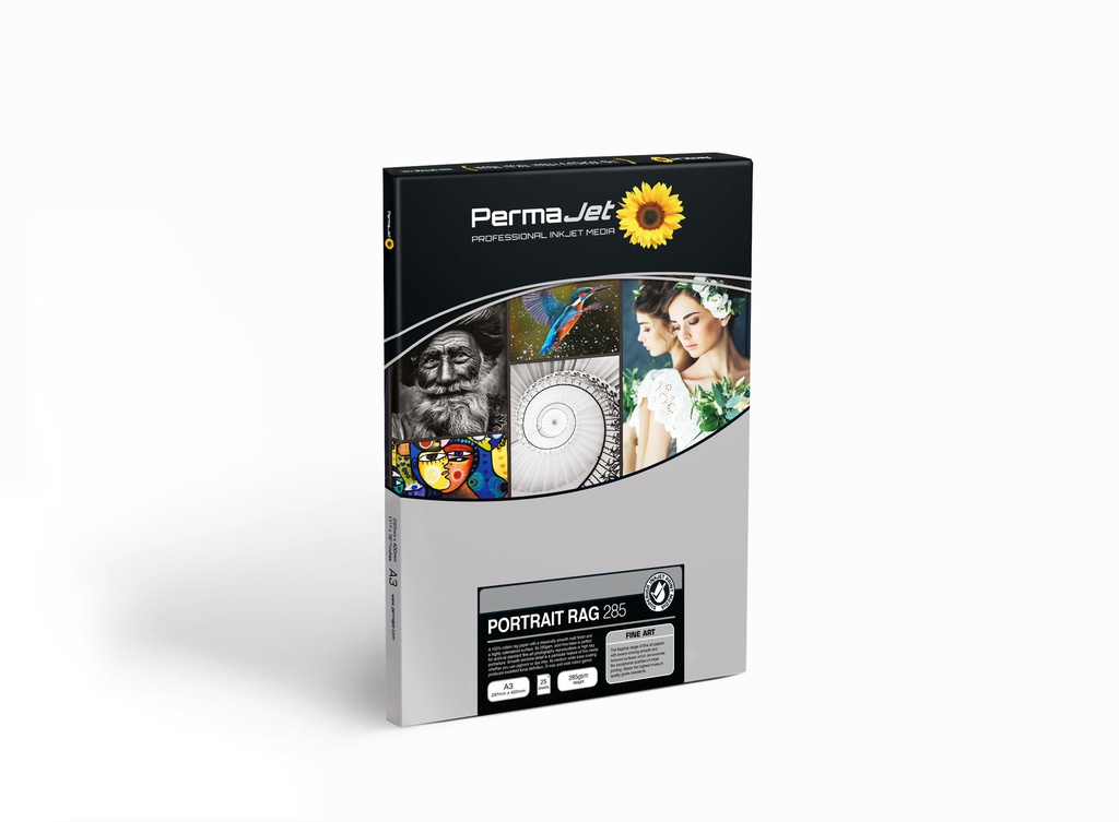 Permajet Portrait Rag 285gsm A3 25 sheets