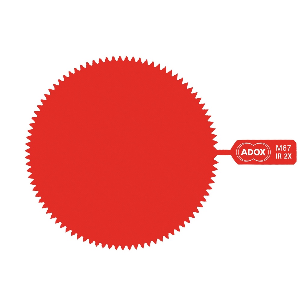 ADOX M46 *SNAP-ON* gelatine filter infrared (2x)