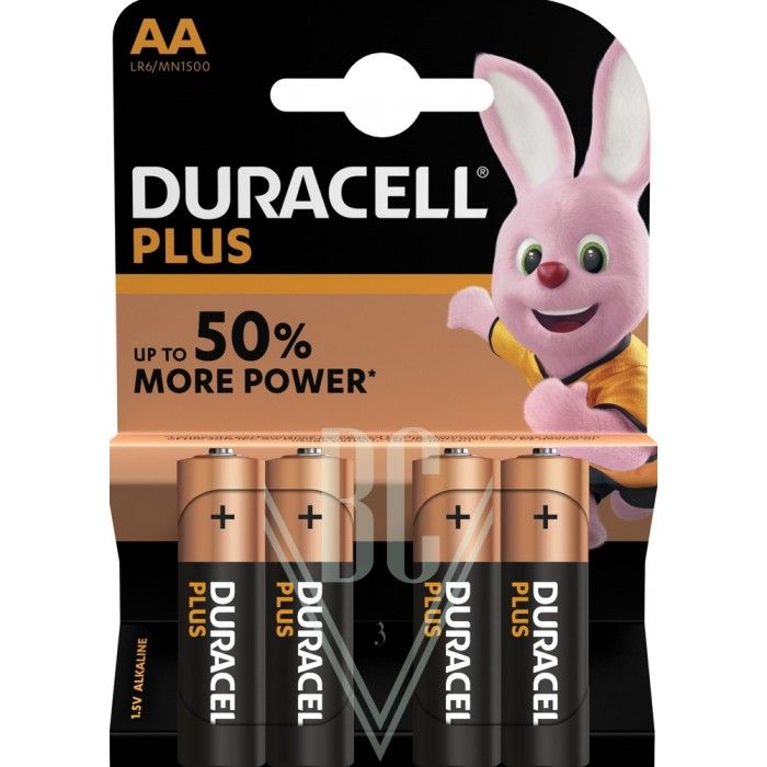 Duracell Plus Power AA (MN1500) 4 pieces