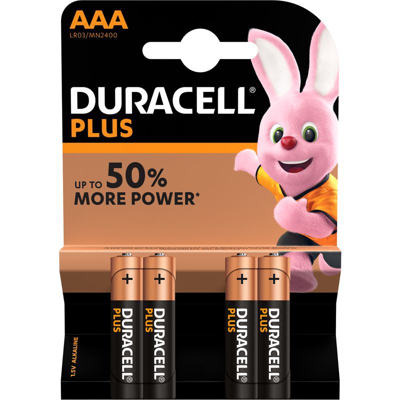 Duracell Plus Power AAA (MN2400) 4 pieces