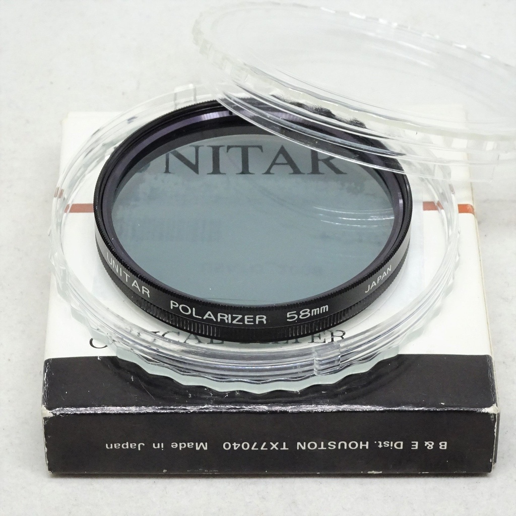 Polfilter 58 mm.
