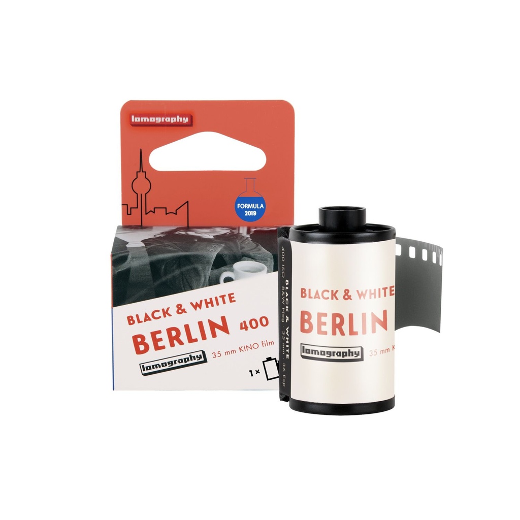 Lomography Berlin Kino SW Film 135-36 ISO 400 (2019 Edition)
