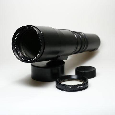 Leica Telyt 400mm f6.8 Nr. 2477926 (+Ring für hoch-/quer und Schutzfilter)