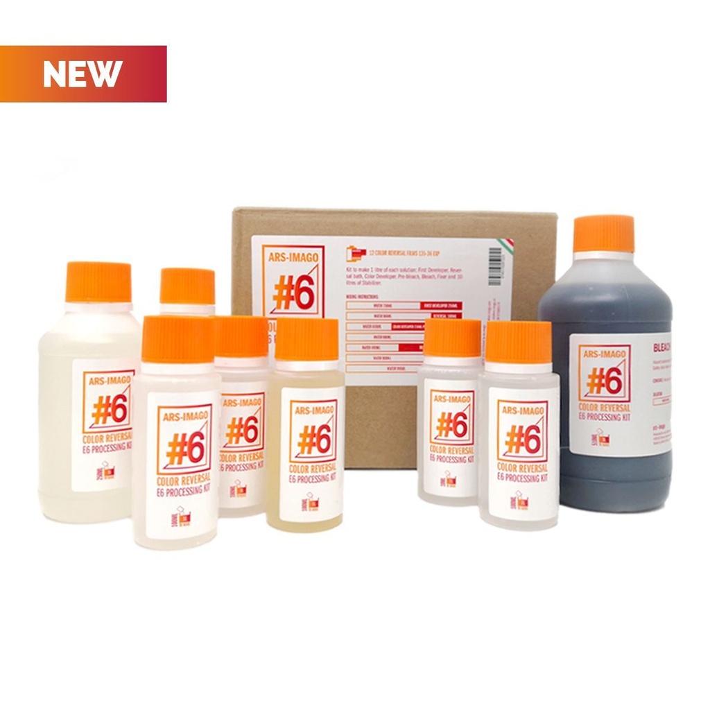 ars-imago #6 - Color reversal E-6 processing KIT - 1 lt