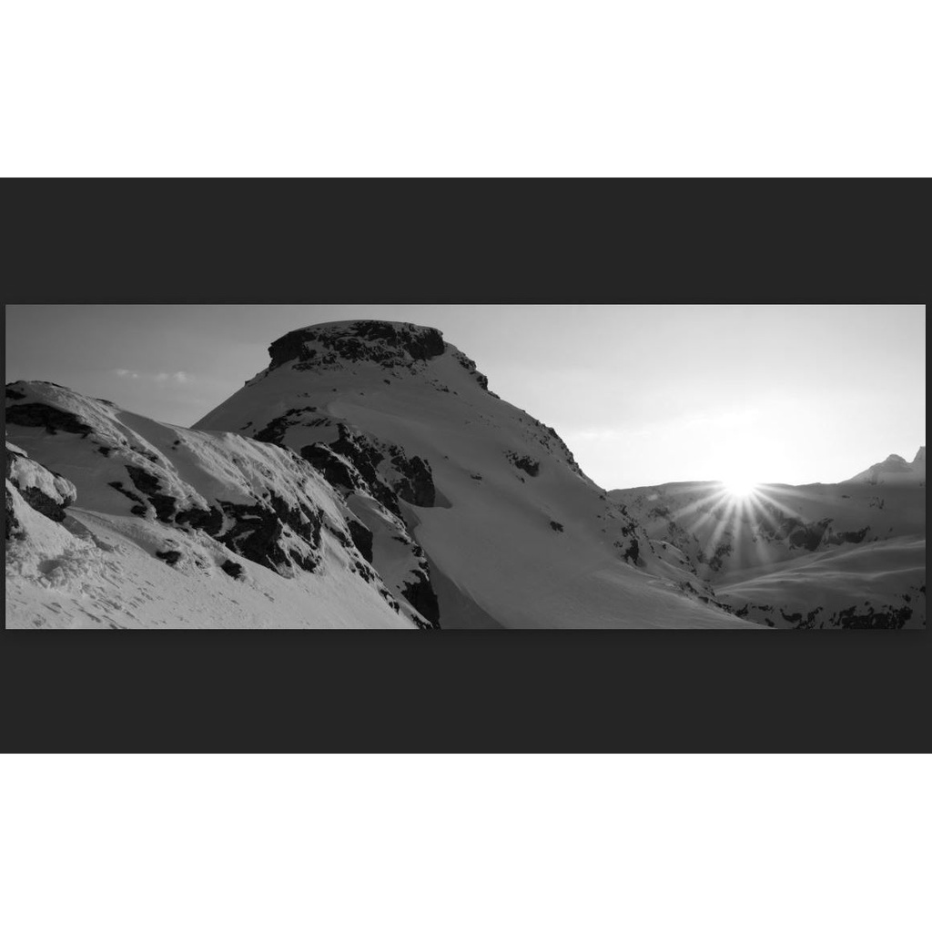 Edition Duri Campell - Greina-Martin Panorama (gerahmt)