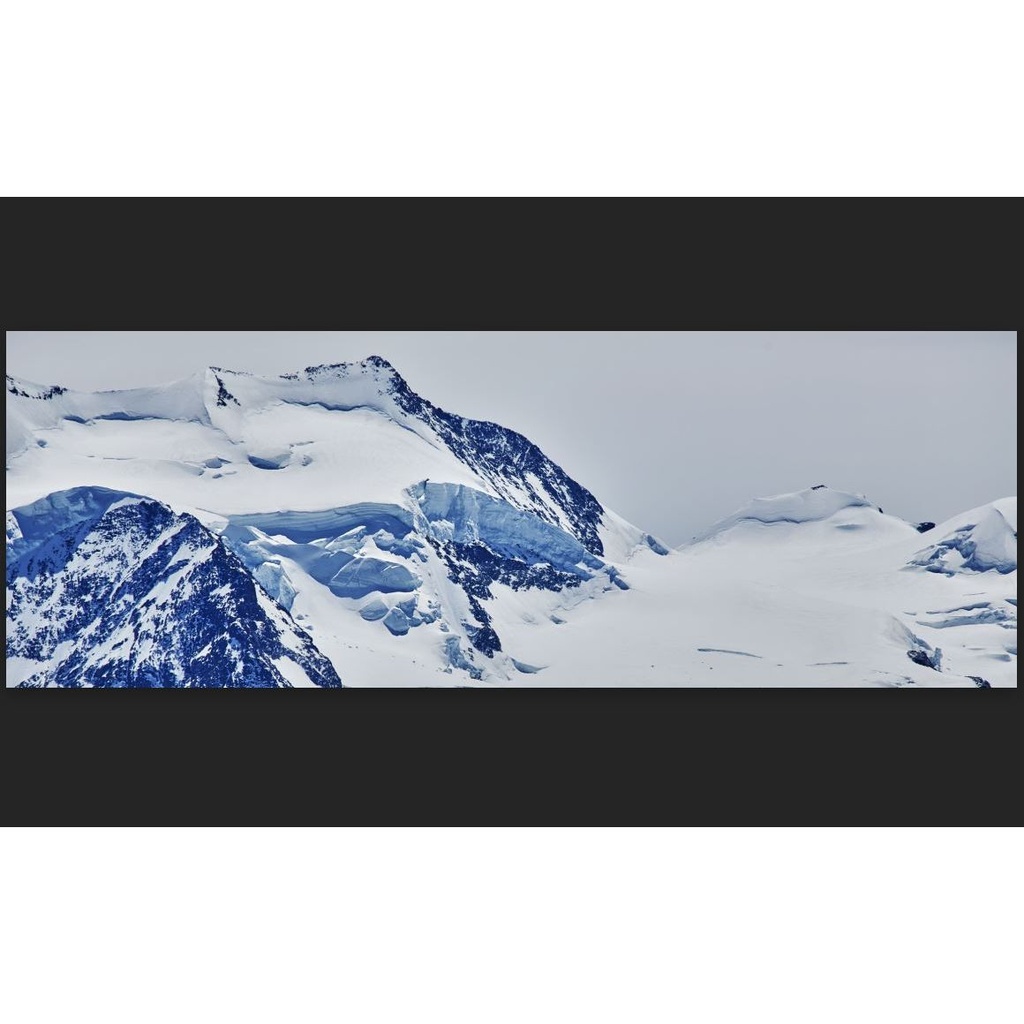 Edition Duri Campell - Bernina Panorama (gerahmt)