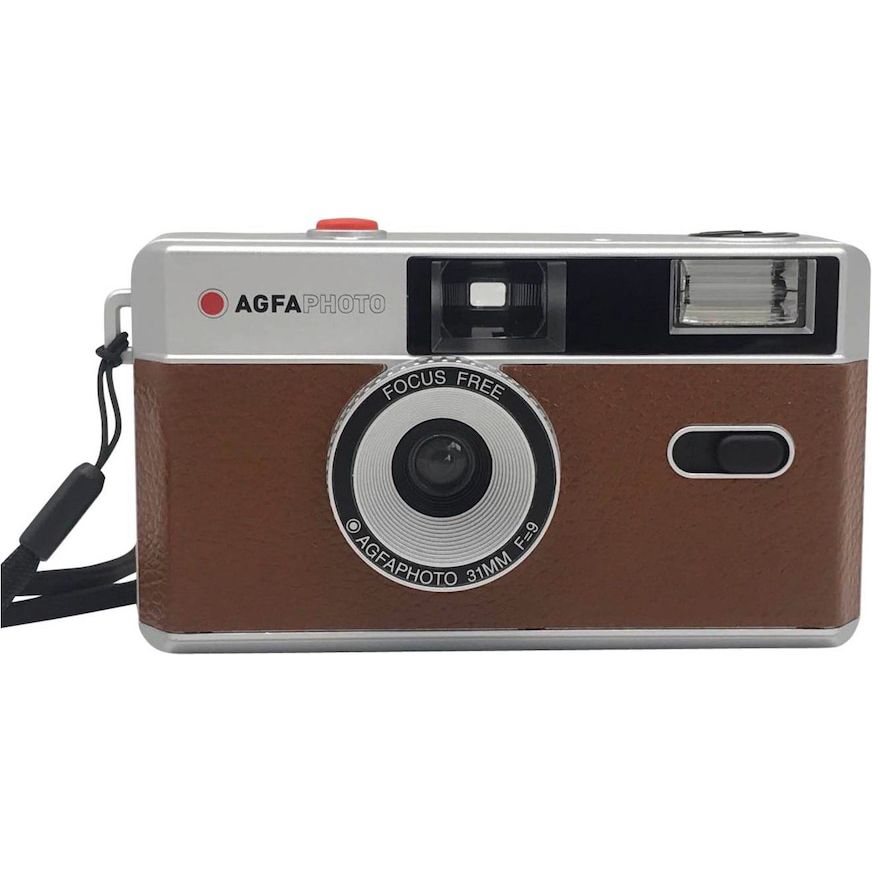 AgfaPhoto Reusable Photo Camera 35mm coffee brown